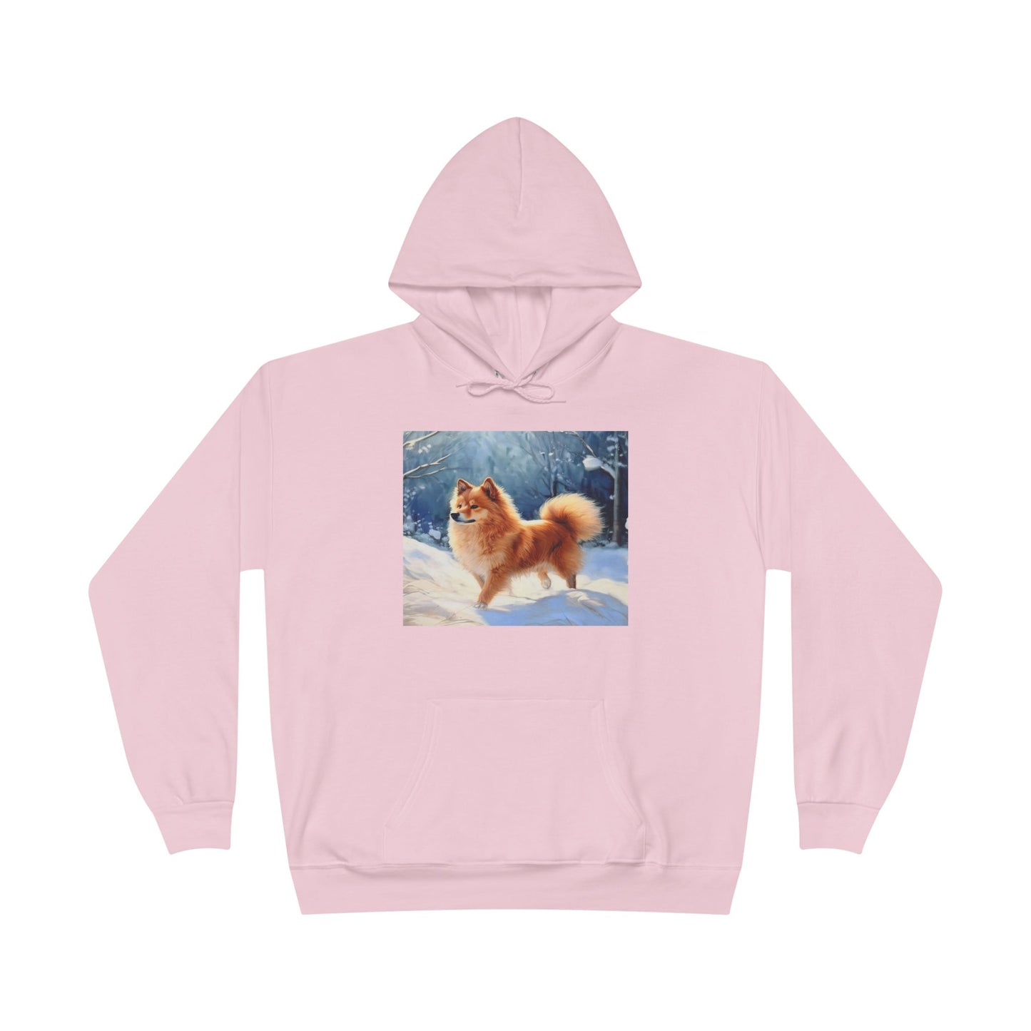 Finnish Spitz - Cozy Fleece Lined Pullover Hoodie