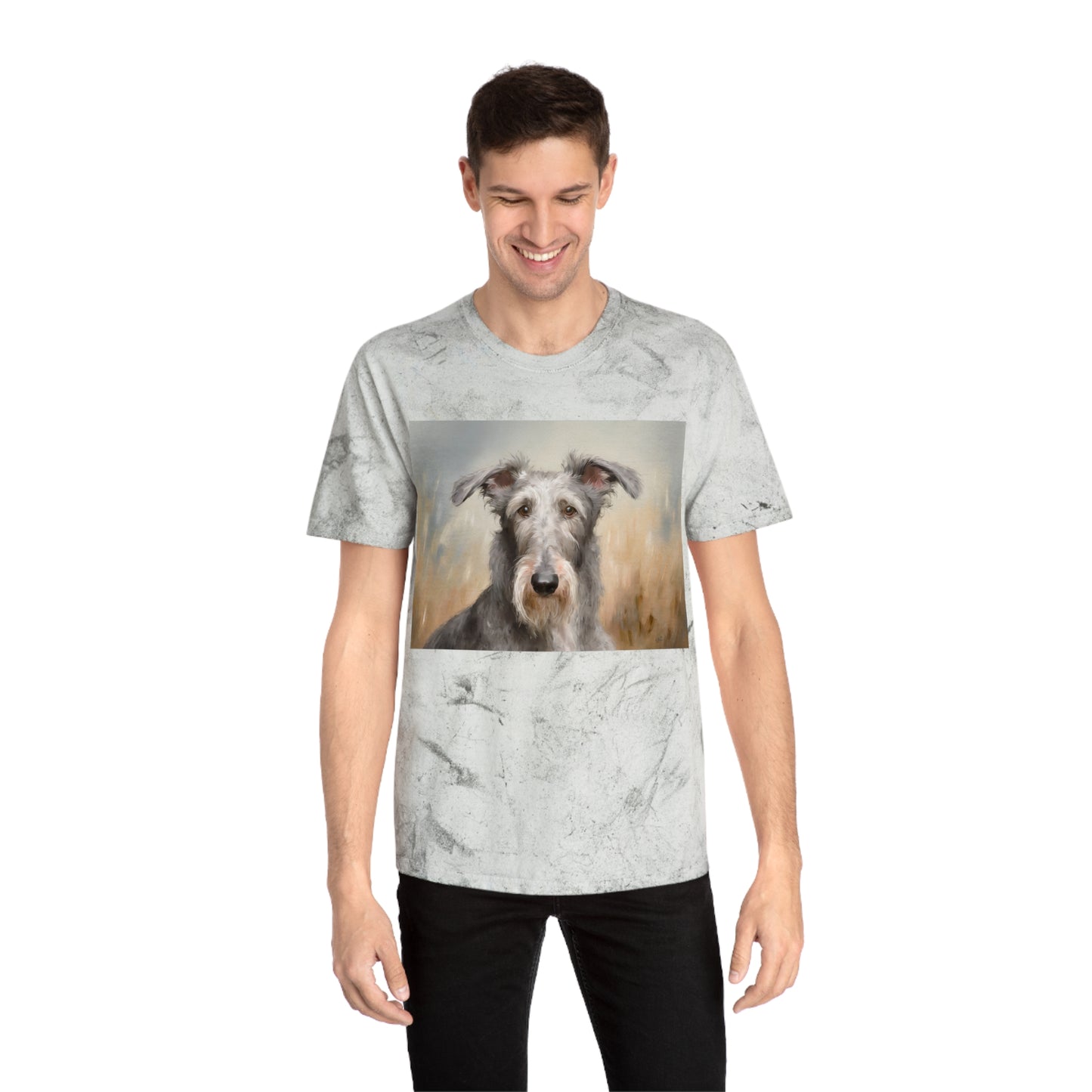 Scottish Deerhound Unisex Color Blast T-Shirt