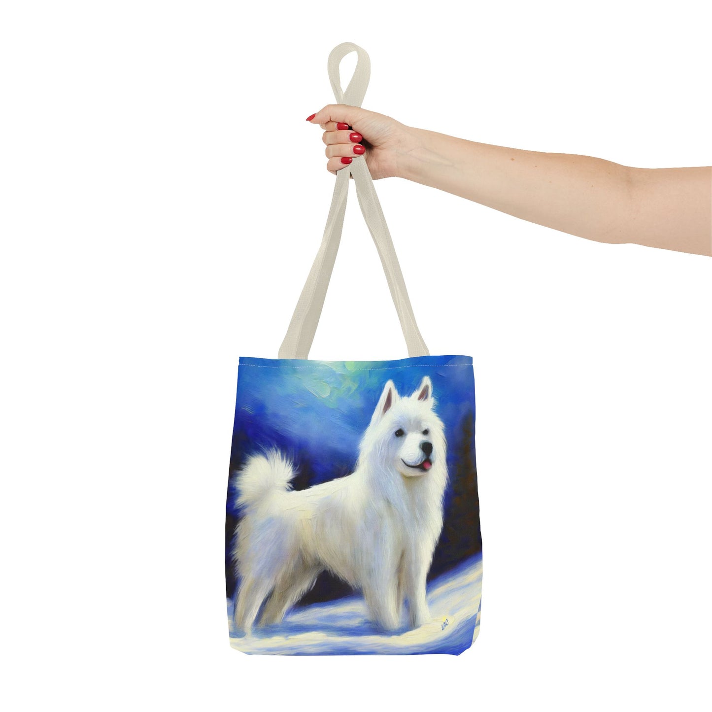 American Eskimo Dog Tote Bag - The Elegant Canine Companion