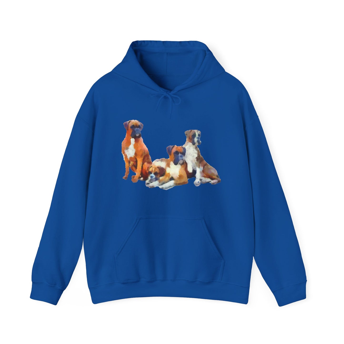Boxer Quartet Unisex 50/50 Hoodie