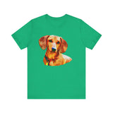 Dachshund 'Daisy' Unisex Jersey Short Sleeve Tee