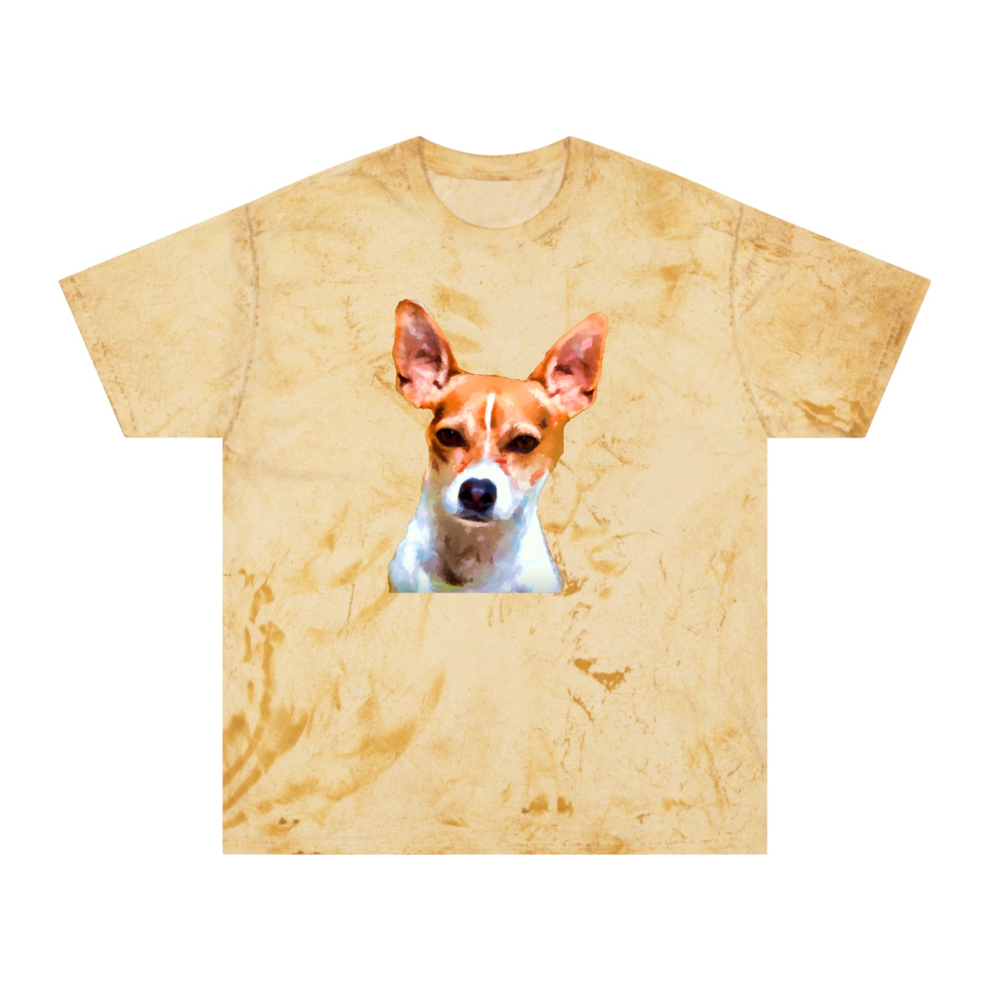 Rat Terrier Unisex Cotton Color Blast T-Shirt