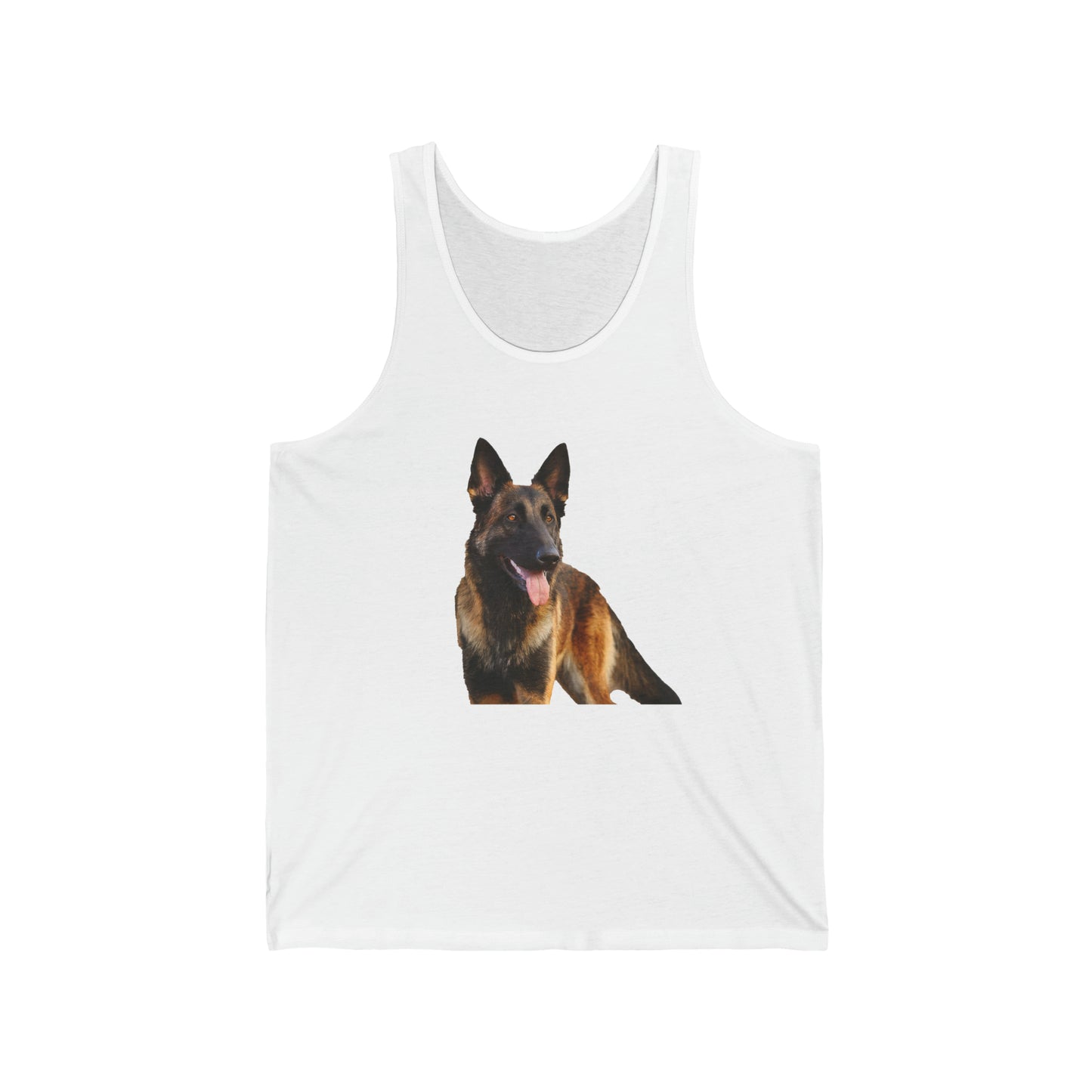 Dutch Sheepdog Fine Art Unisex Jersey Tank Top