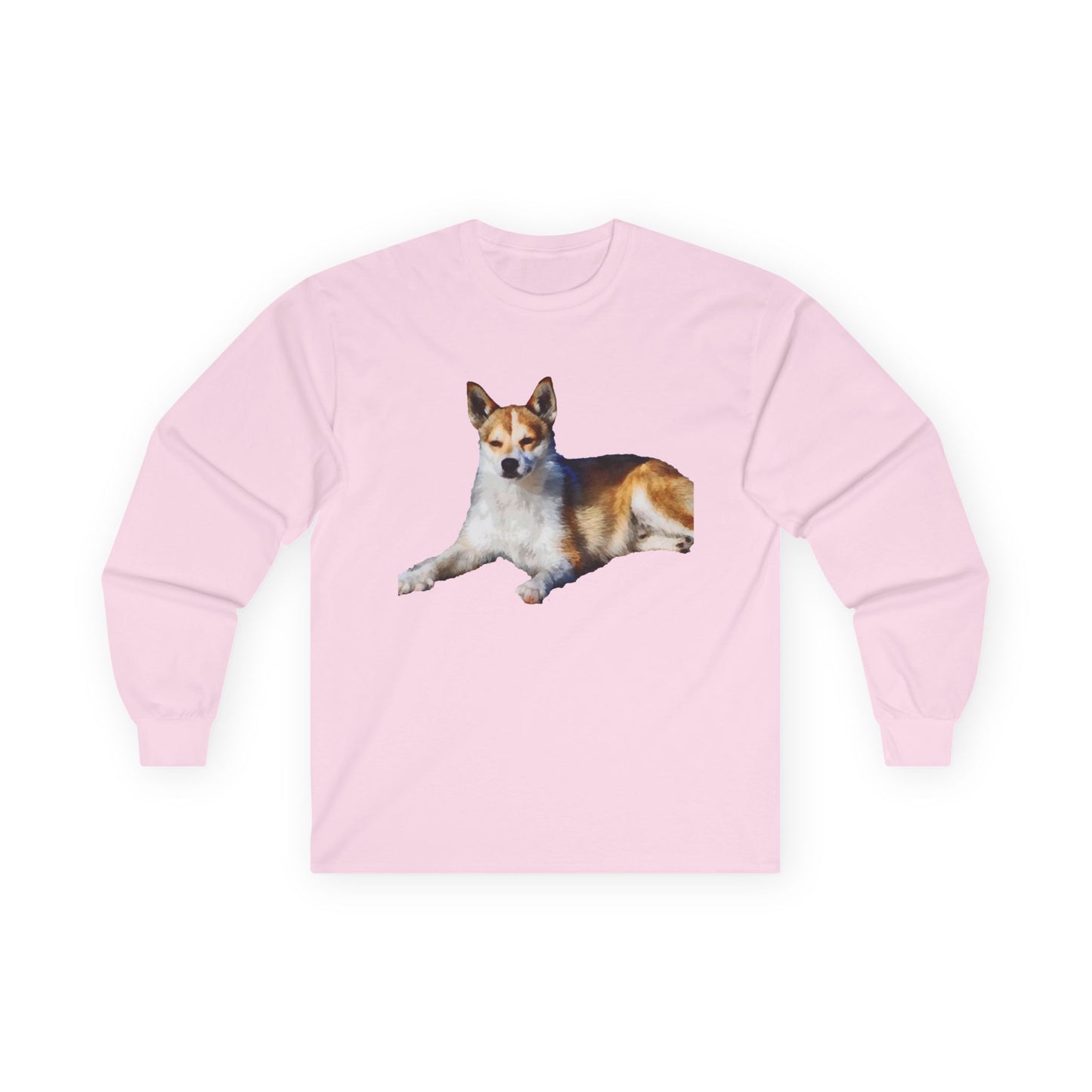 Norwegian Lundehund Unisex Cotton Long Sleeve Tee