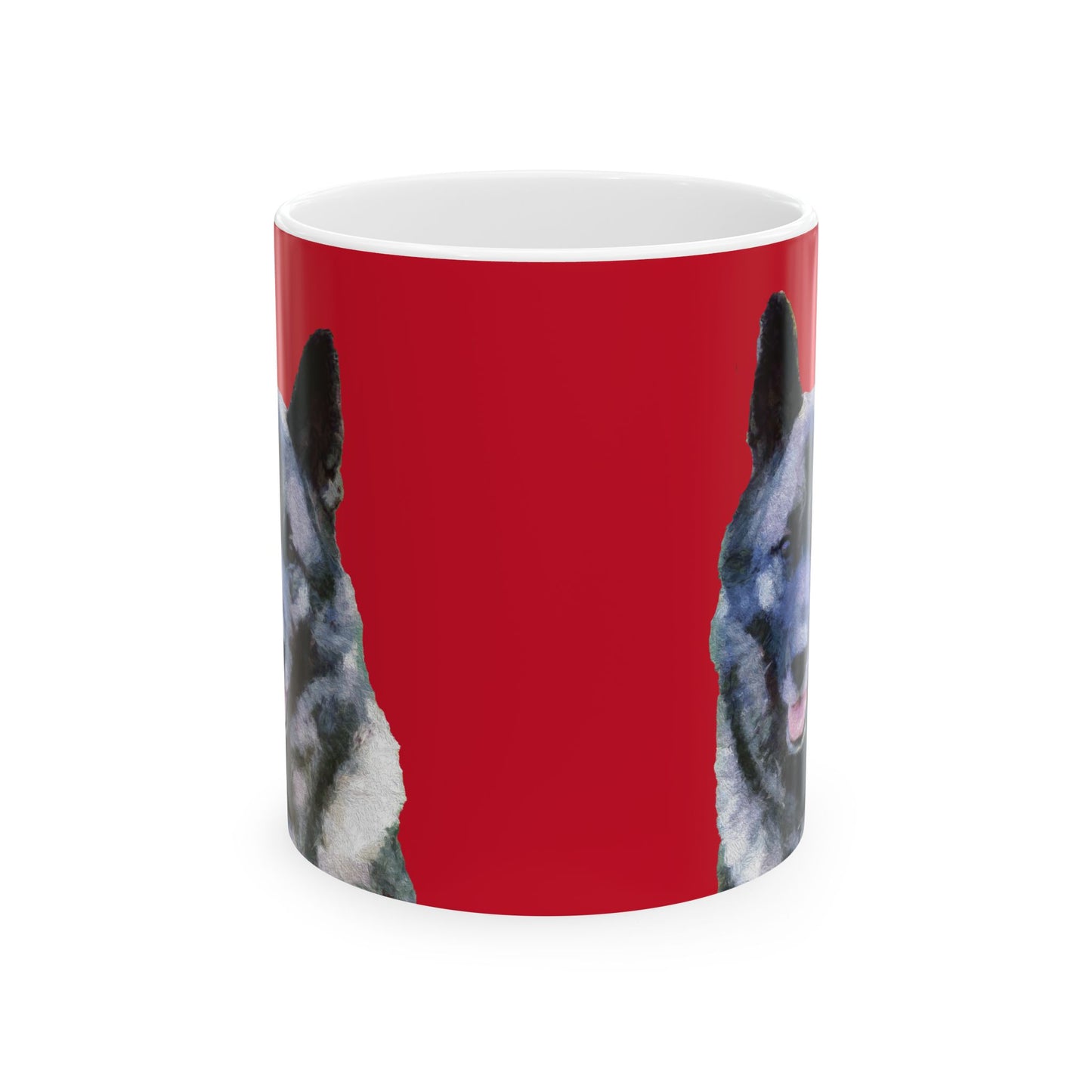 Norwegian Elkhound - Ceramic Mug 11oz