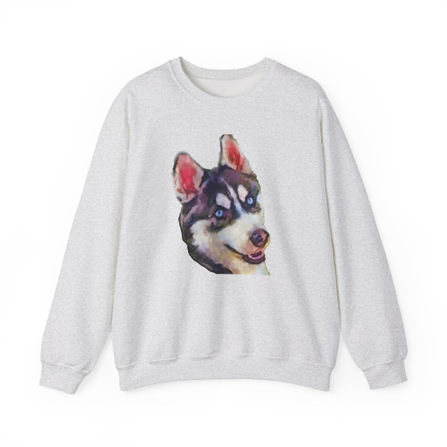 Siberian Husky 'Iditarod' Unisex 50/50 Crewneck Sweatshirt