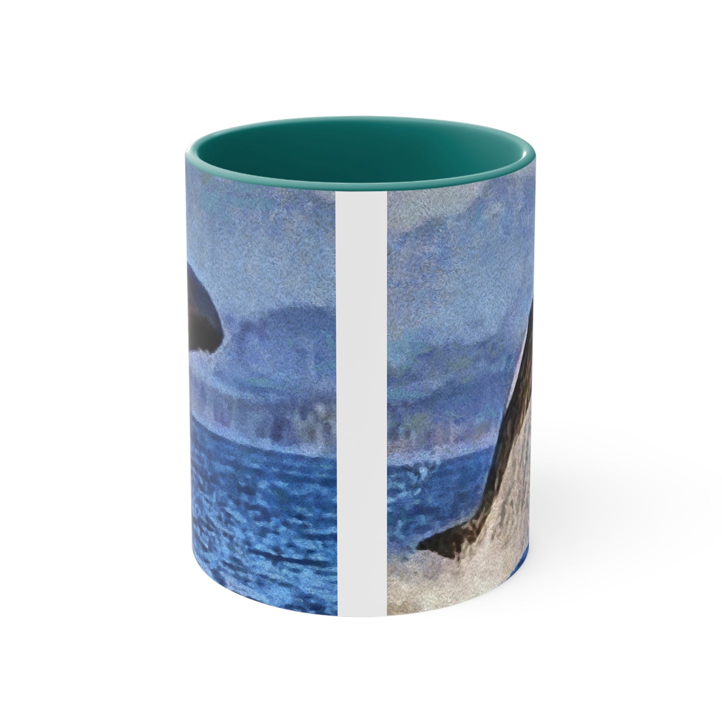 Whale - 'Leviathan' Accent Coffee Mug, 11oz