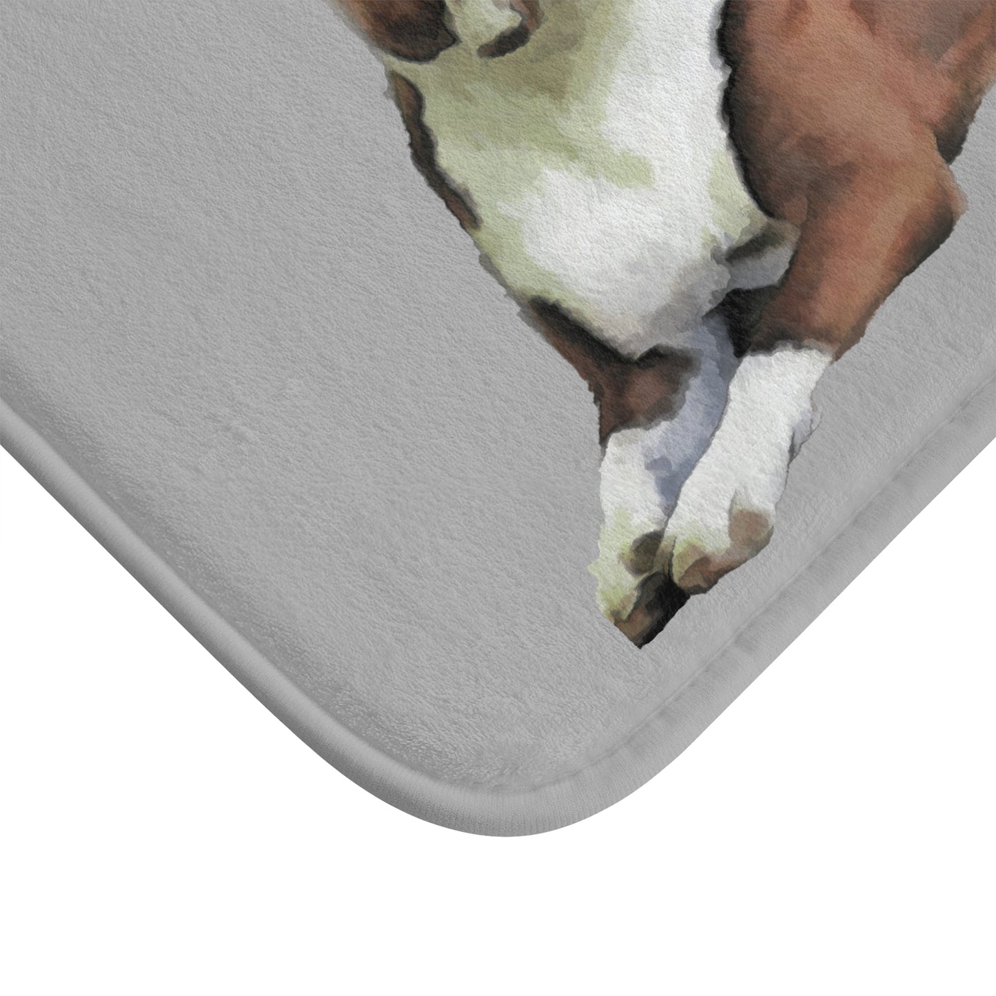 Boston Terrier 'Seely' Bathroom Rug Mat