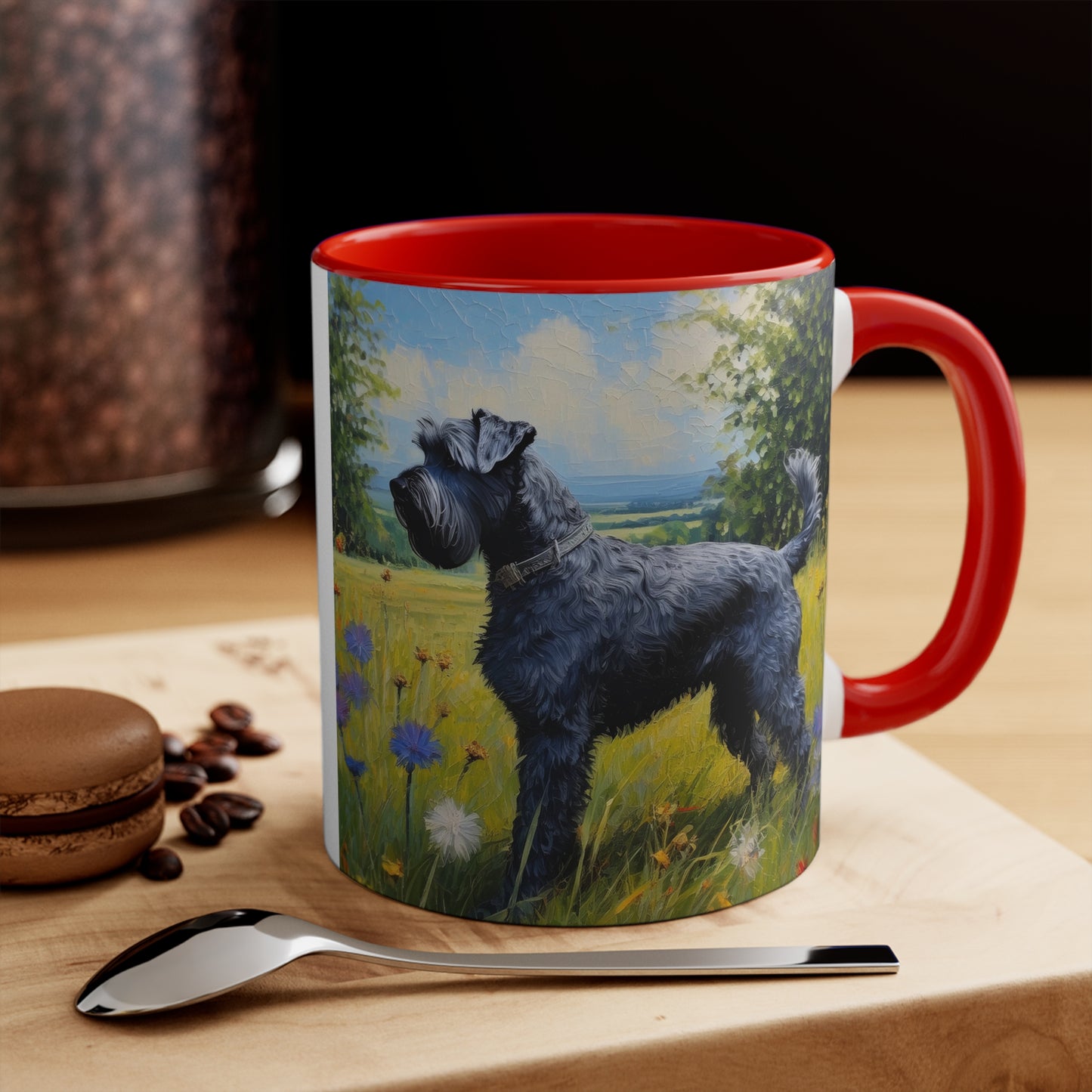Kerry Blue Terrier 11oz Ceramic Accent Mug