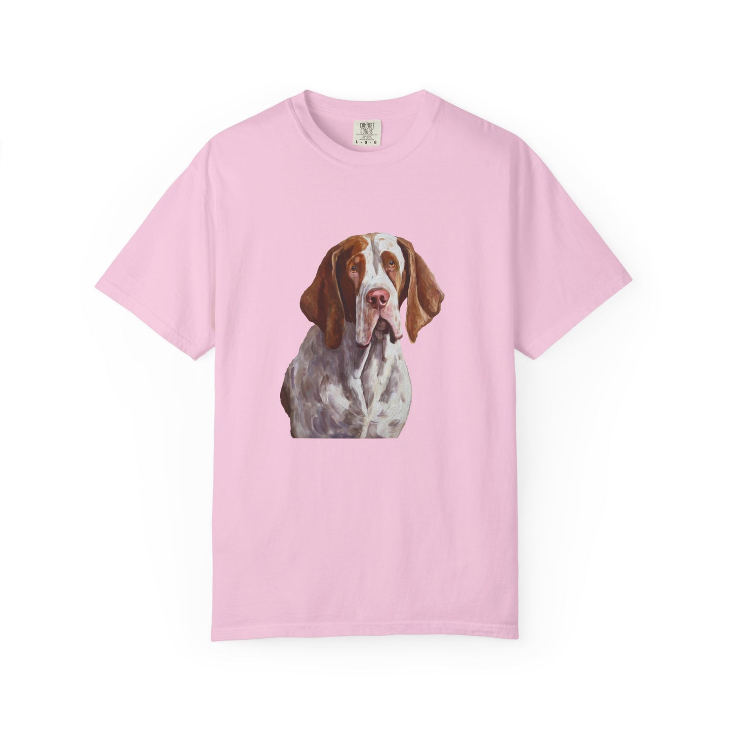 Bracco Italiano Unisex Relaxed Fit Garment-Dyed T-shirt
