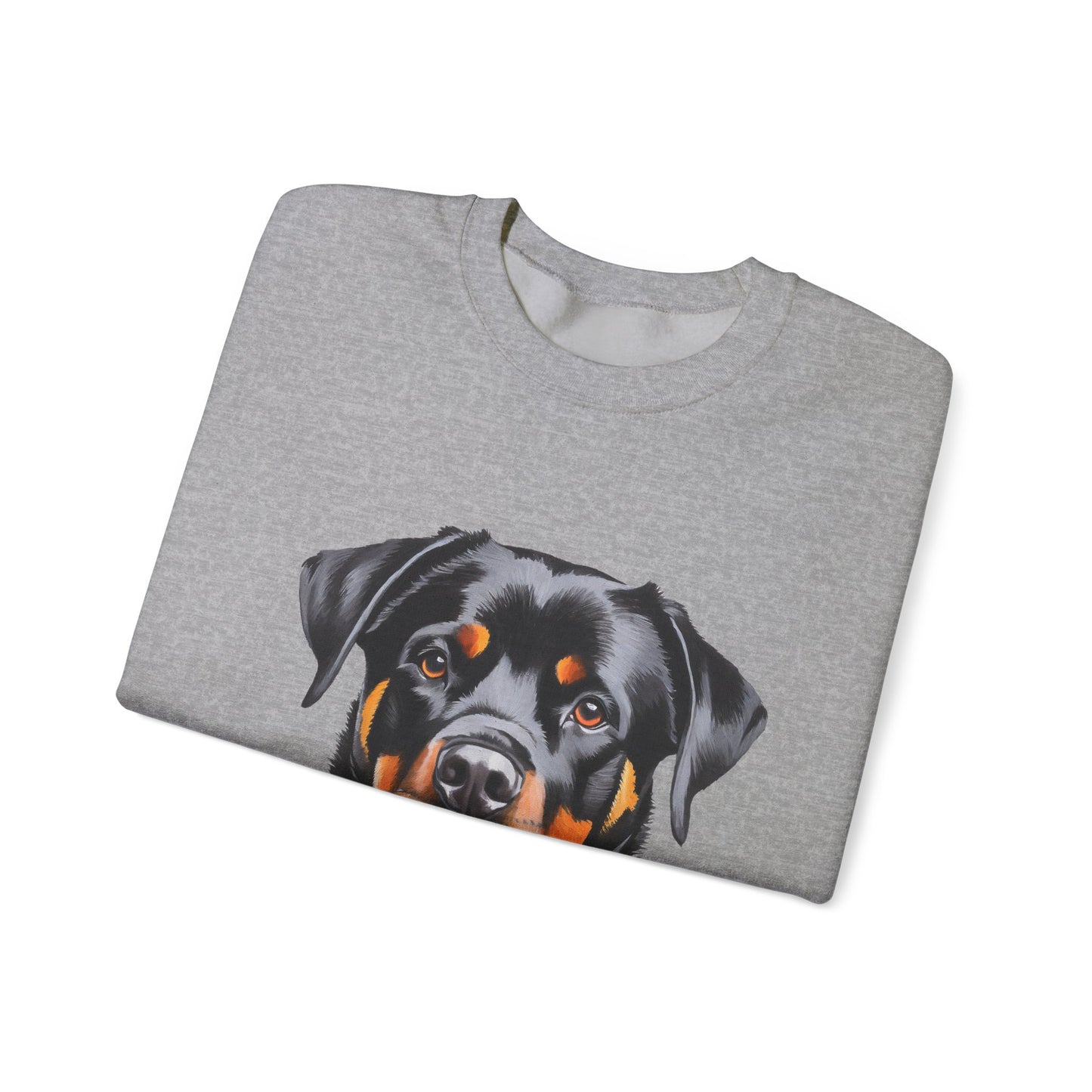 Rottweiler 'Bruno' Unisex 50/50 Crewneck Sweatshirt