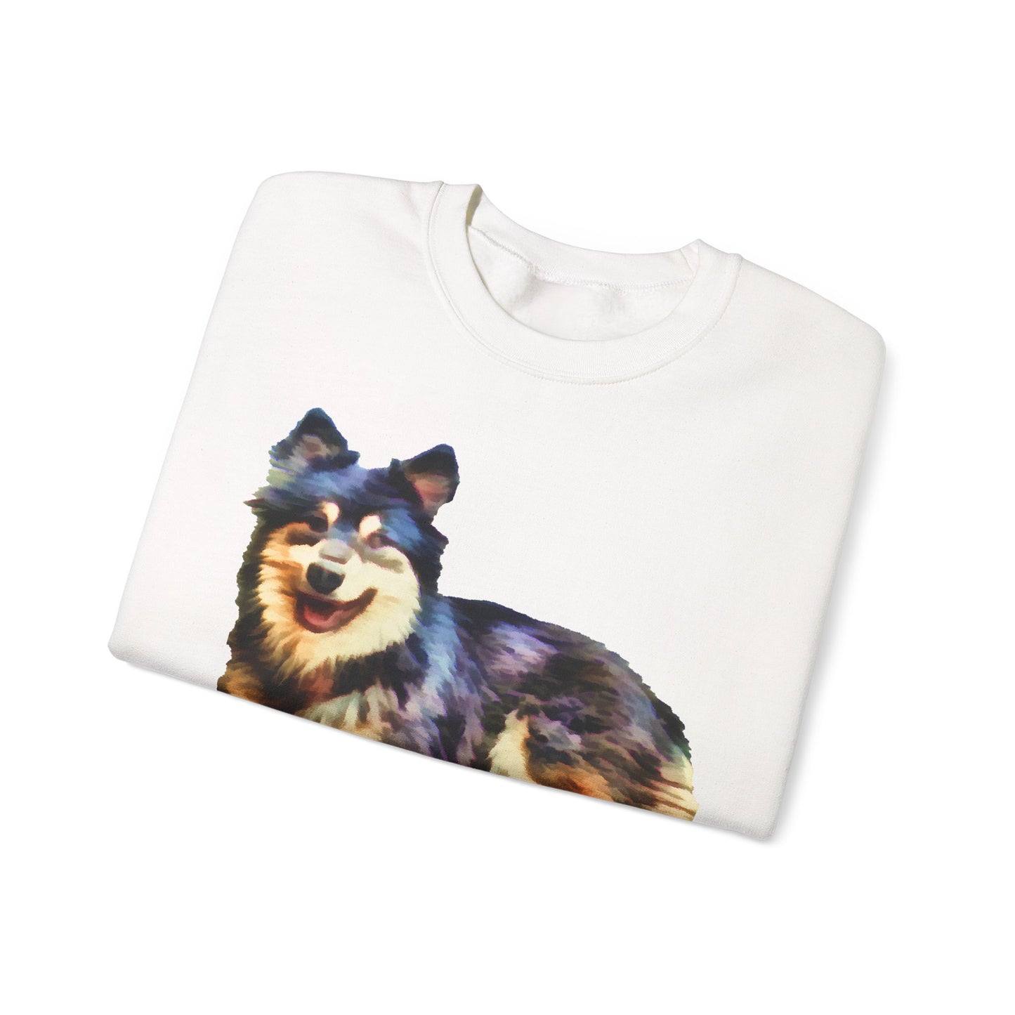 Finnish Lapphund Unisex 50/50 Crewneck Sweatshirt