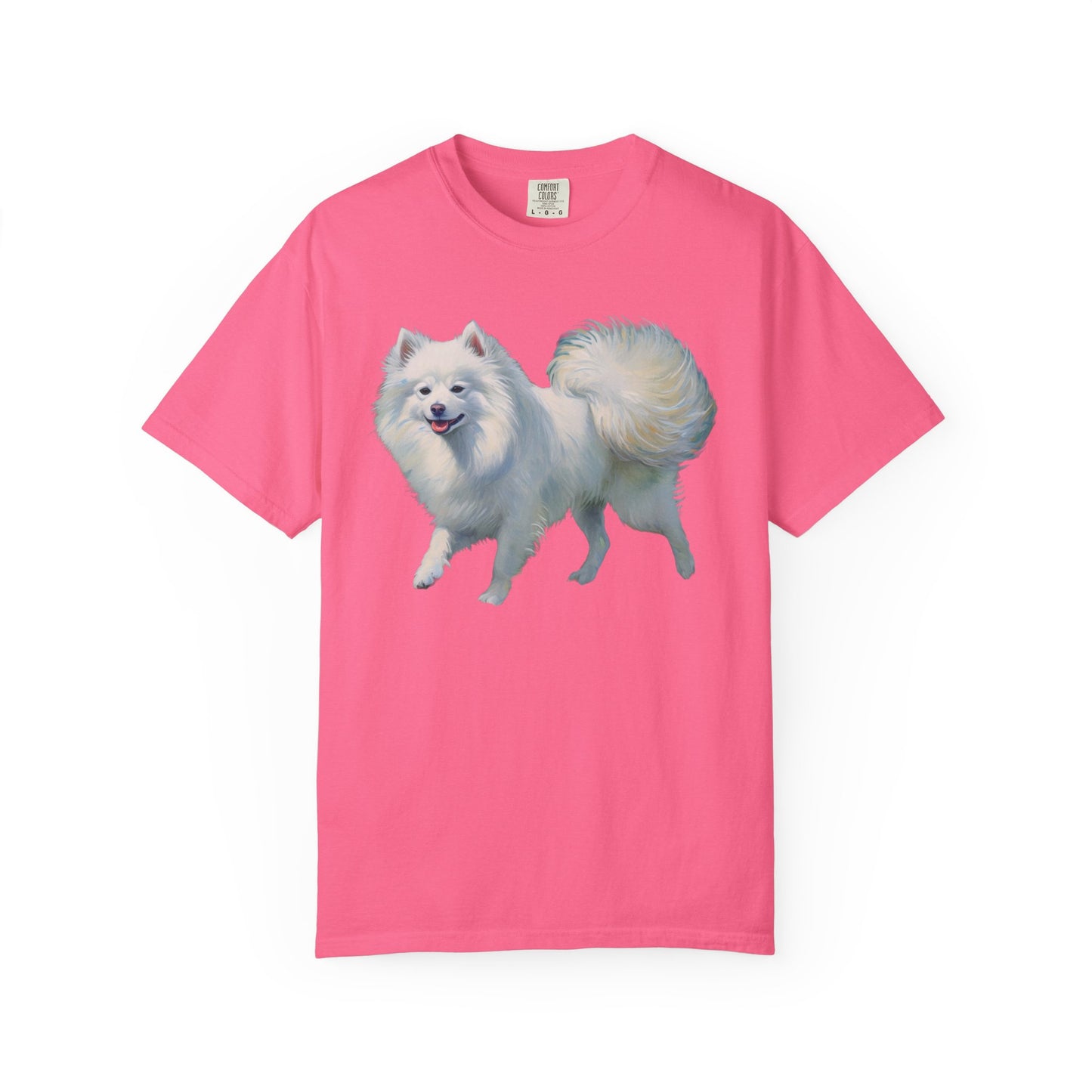 Japanese Spitz - Unisex Relaxed Garment-Dyed T-shirt