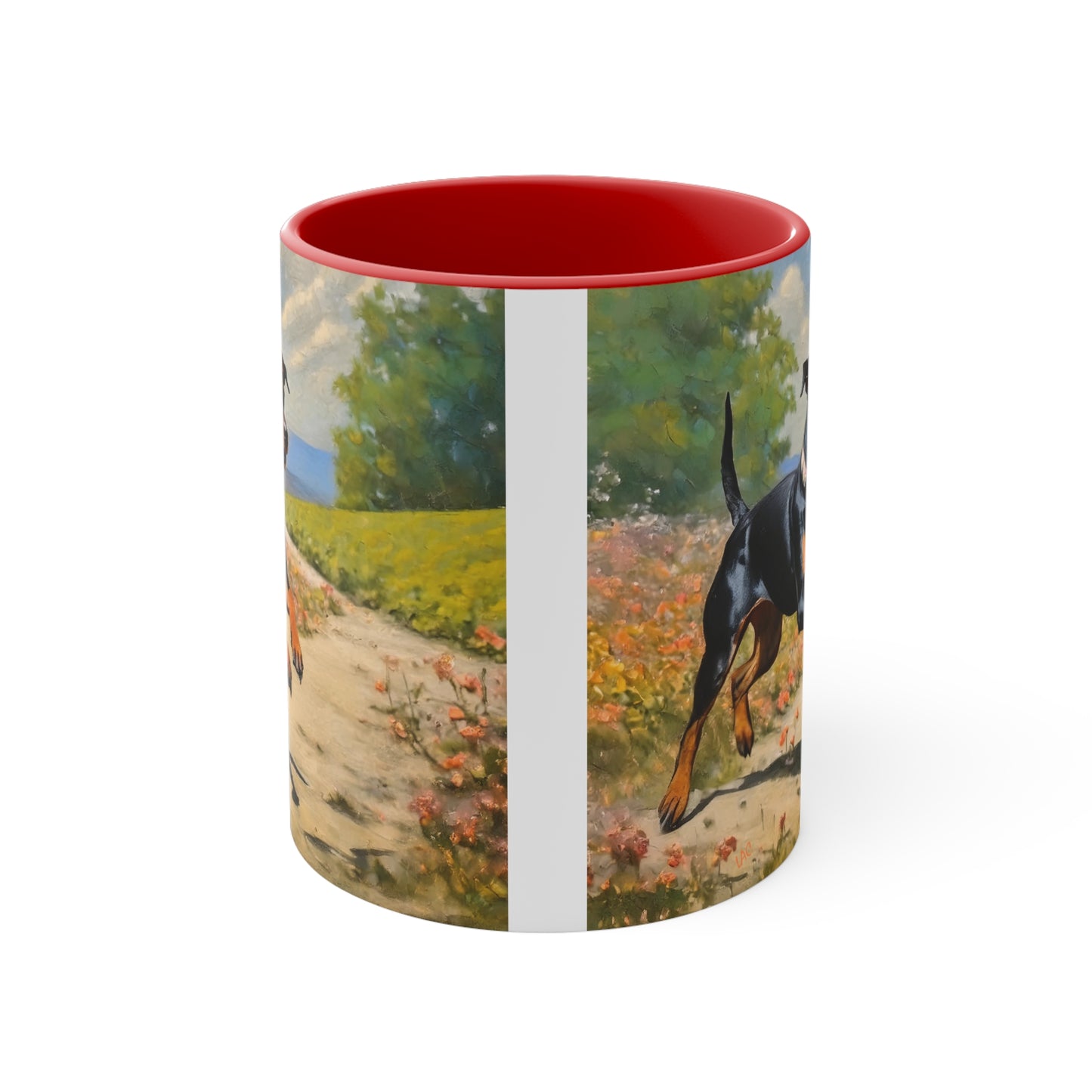Manchester Terrier 11oz Ceramic Accent Mug