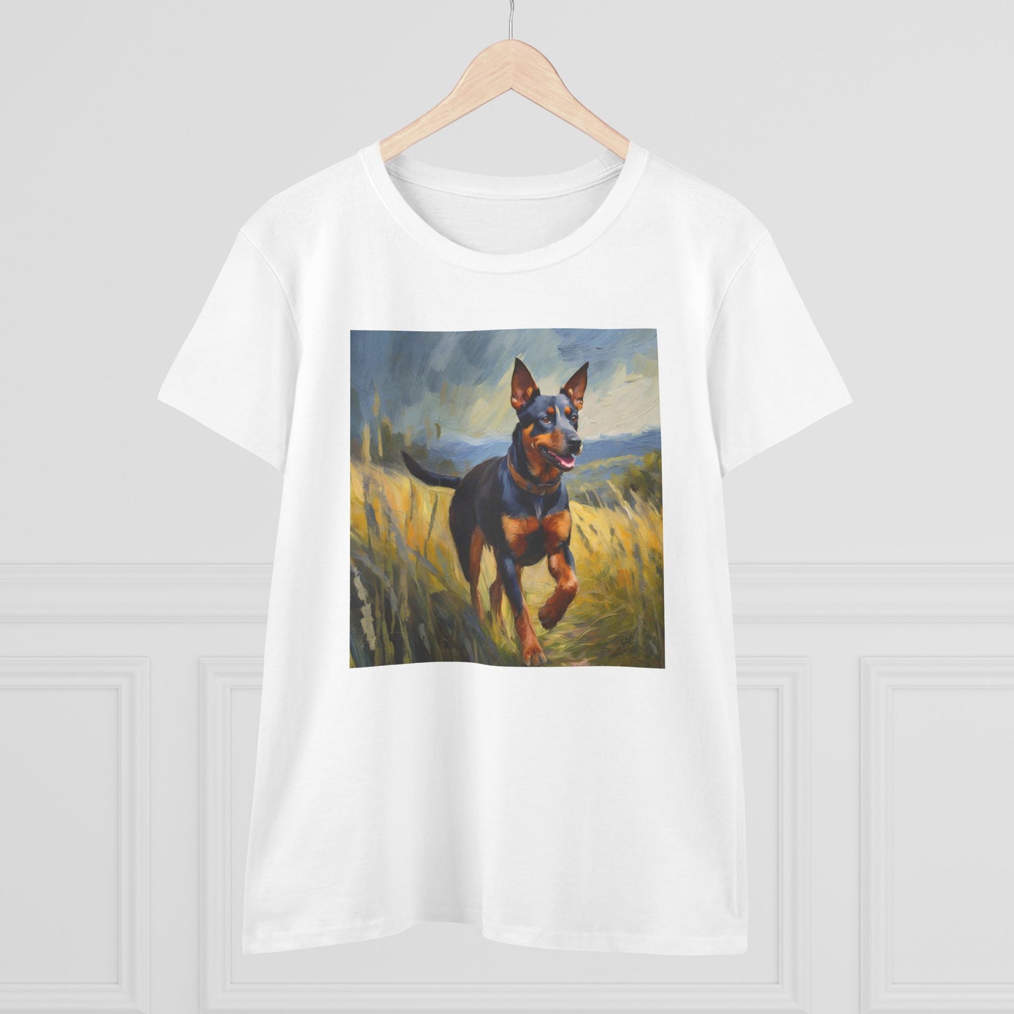 Lancashire Heeler Women's Midweight Cotton Tee