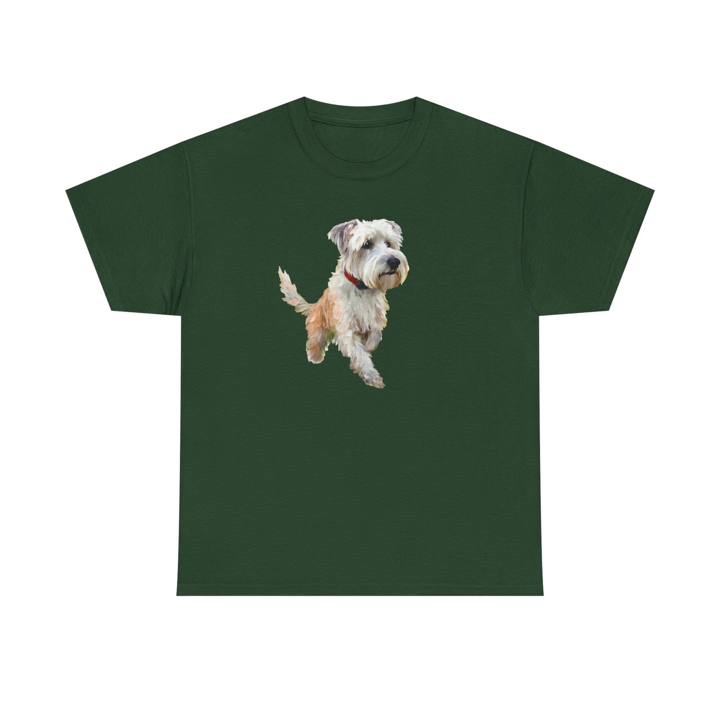 Dandie Dinmont Terrier Unisex Heavy Cotton Tee