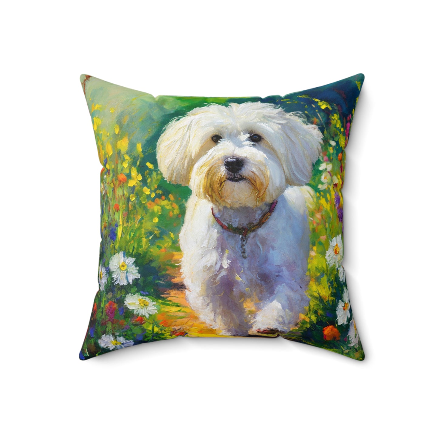 Bolognese Spun Polyester Throw Pillow