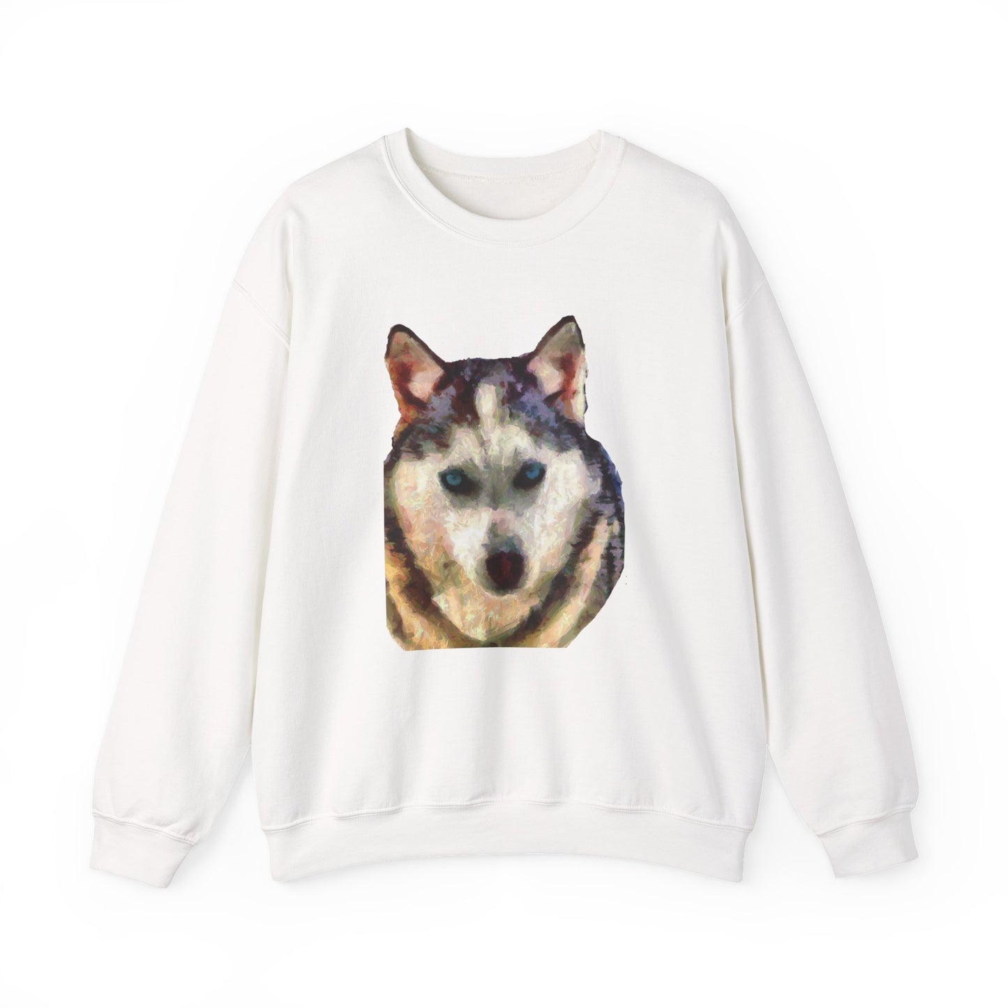 Siberian Husky 'Sacha' Unisex 50/50 Crewneck Sweatshirt