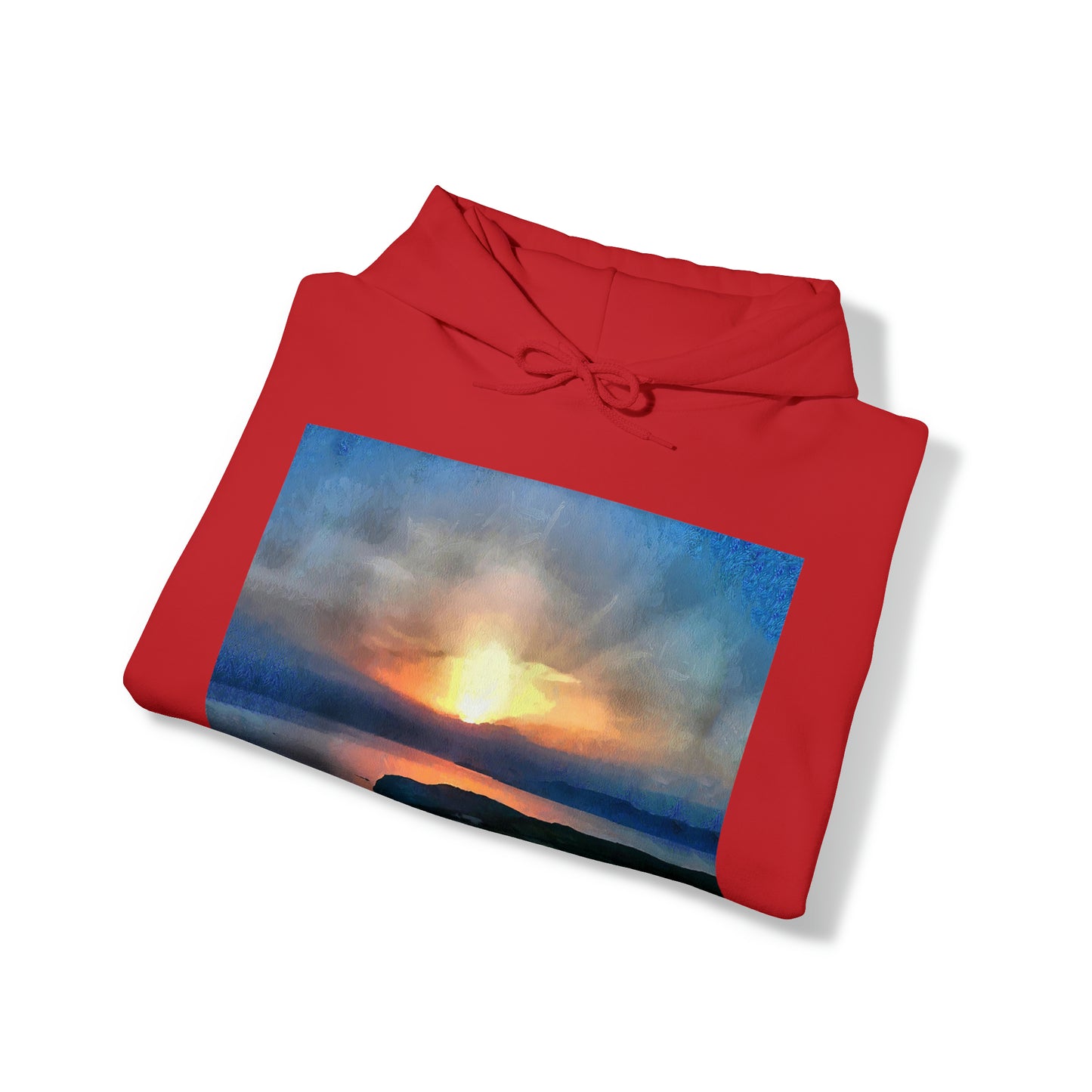 Sifnos Sunset (Greece) Unisex 50-50 Hoodie