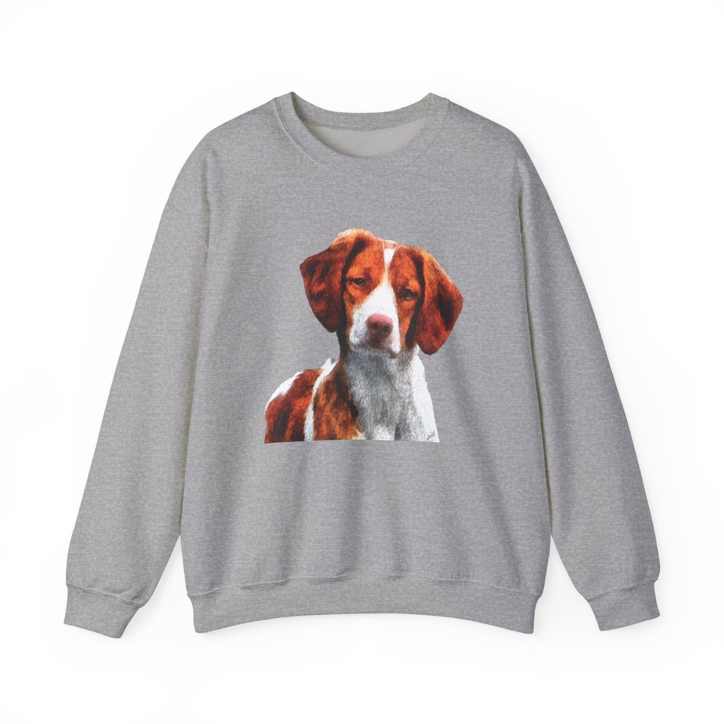 Brittany Spaniel 'Gunner' Unisex Crewneck Sweatshirt