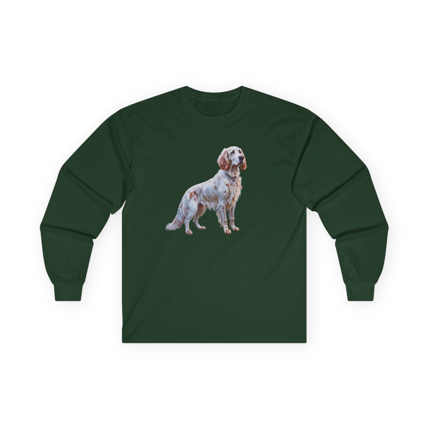 English Setter #2 - Classic Cotton Long Sleeve Tee