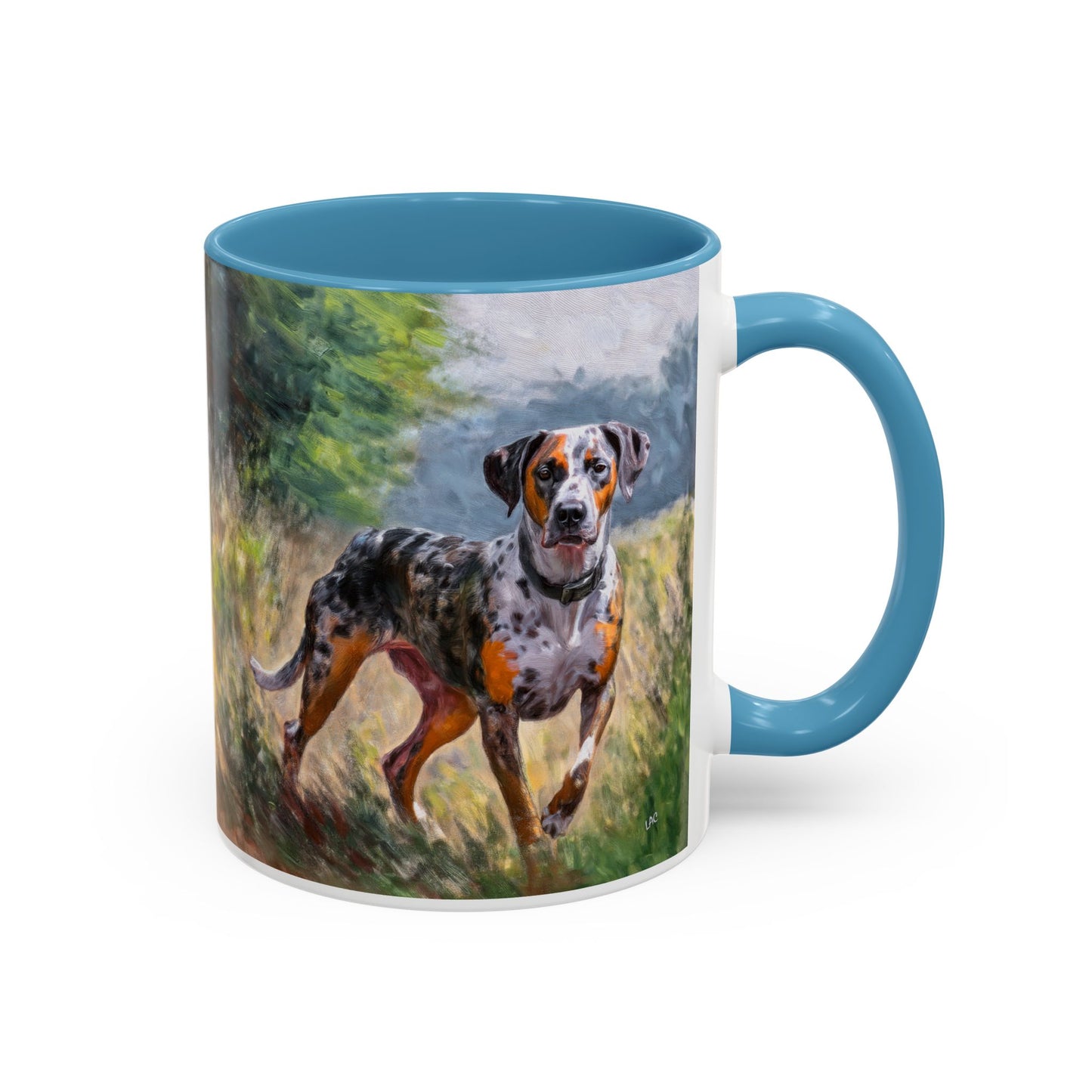 Catahoula Ceramic Accent Coffee Mug