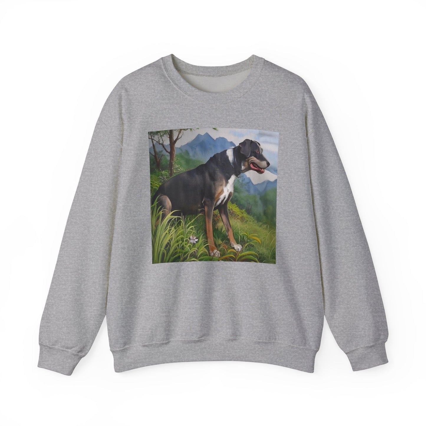 Mountain Cur Unisex 50/50 Crewneck Sweatshirt