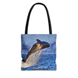 Whale 'The Leviathan' Tote Bag: Sea's Stylish Companion
