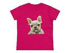 'Bouvier's French Bulldog Women's Midweight Cotton Tee'
