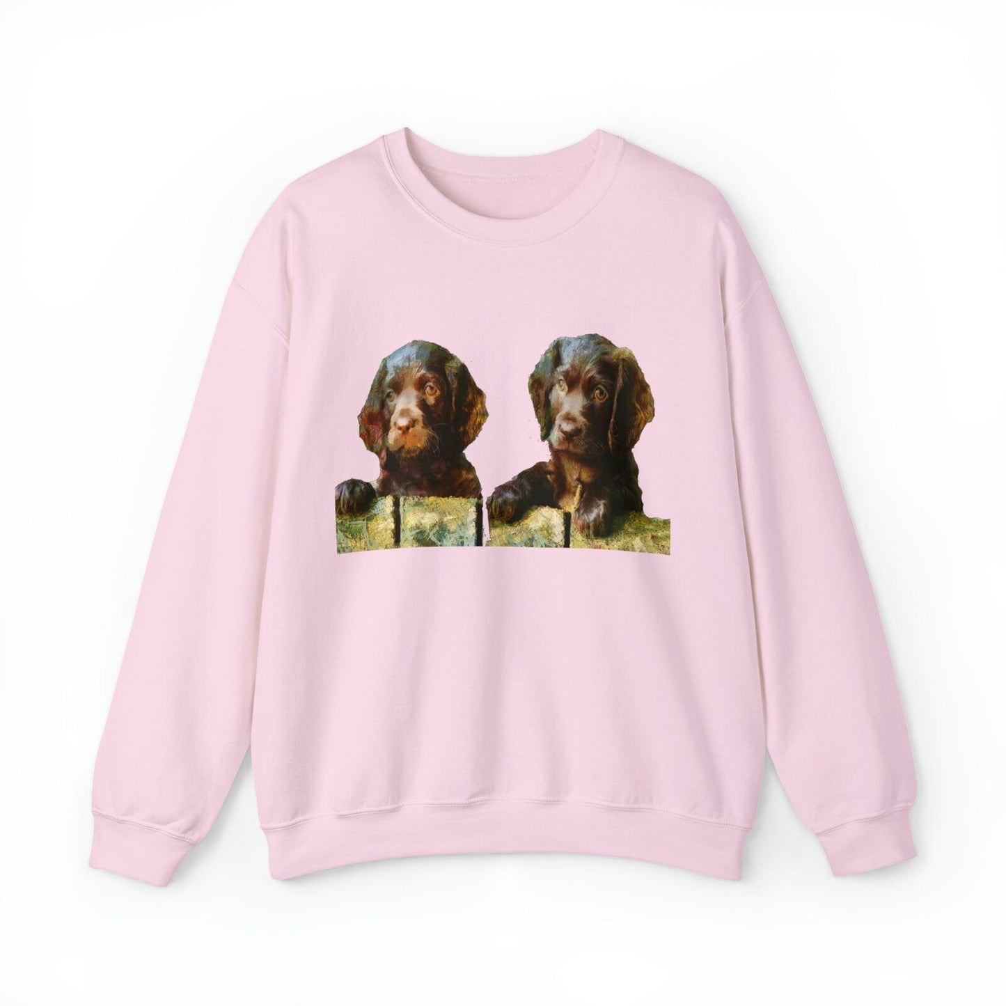 Boykin Spaniels - Unisex 50/50 Crewneck Sweatshirt