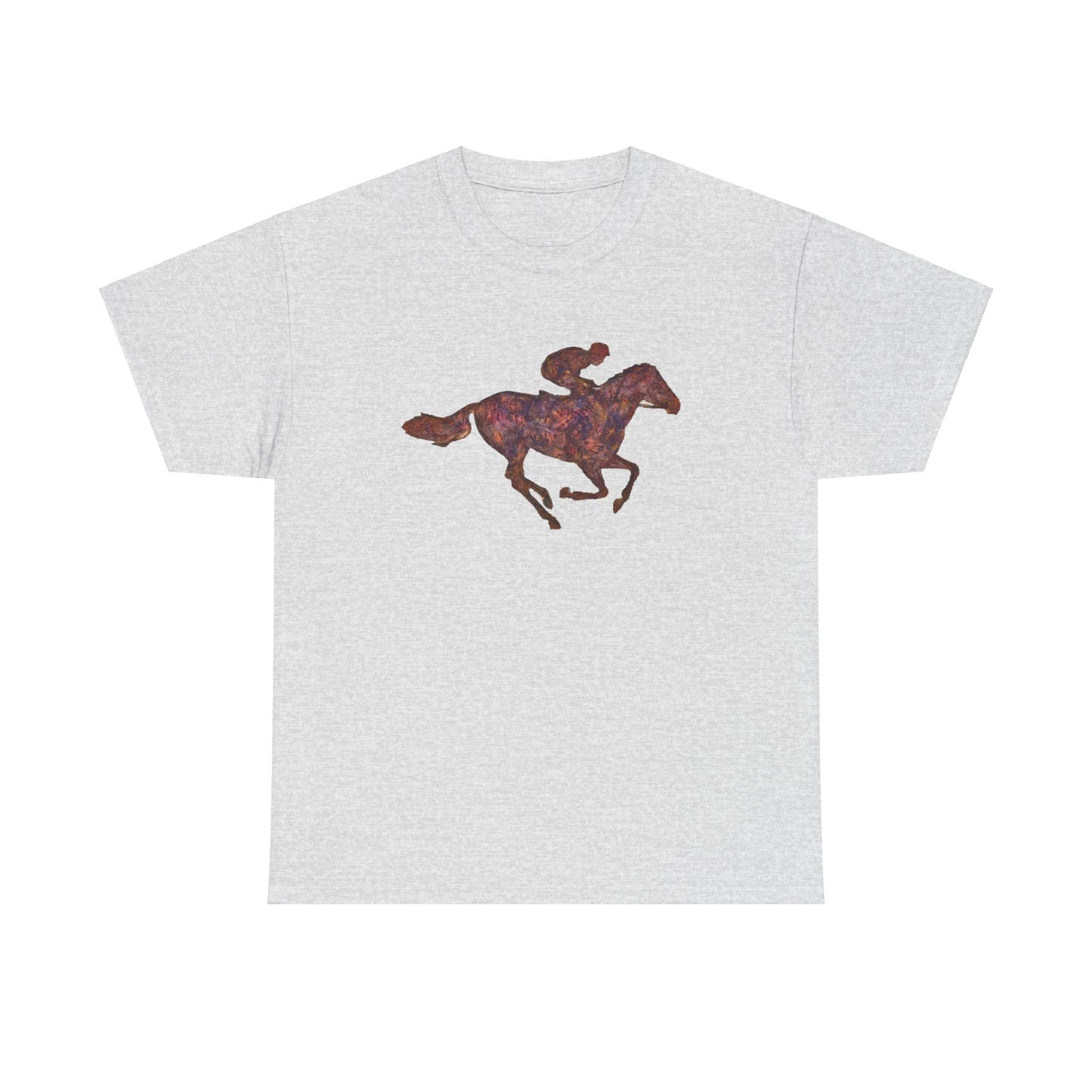 Elegant Race Horse Unisex Heavy Cotton Tee