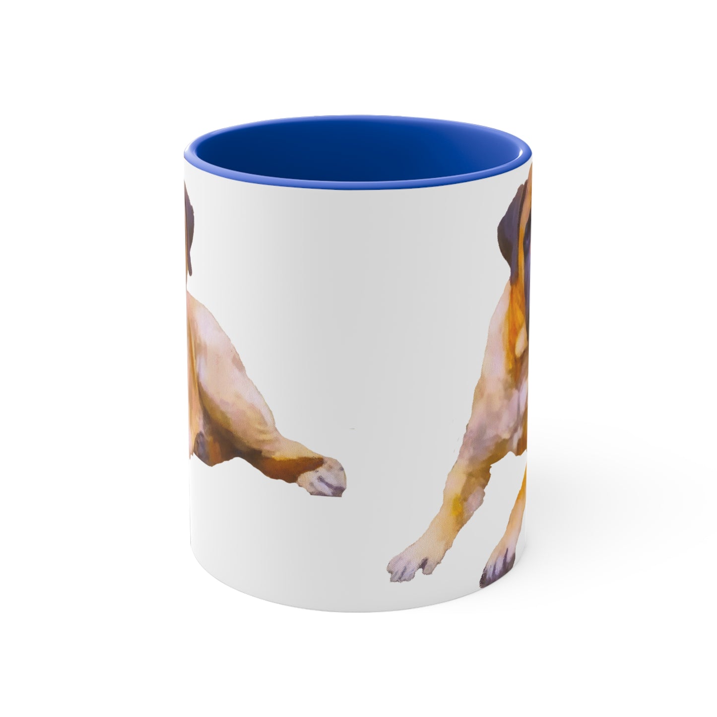 Mastiff 'Maury' Accent Coffee Mug, 11oz