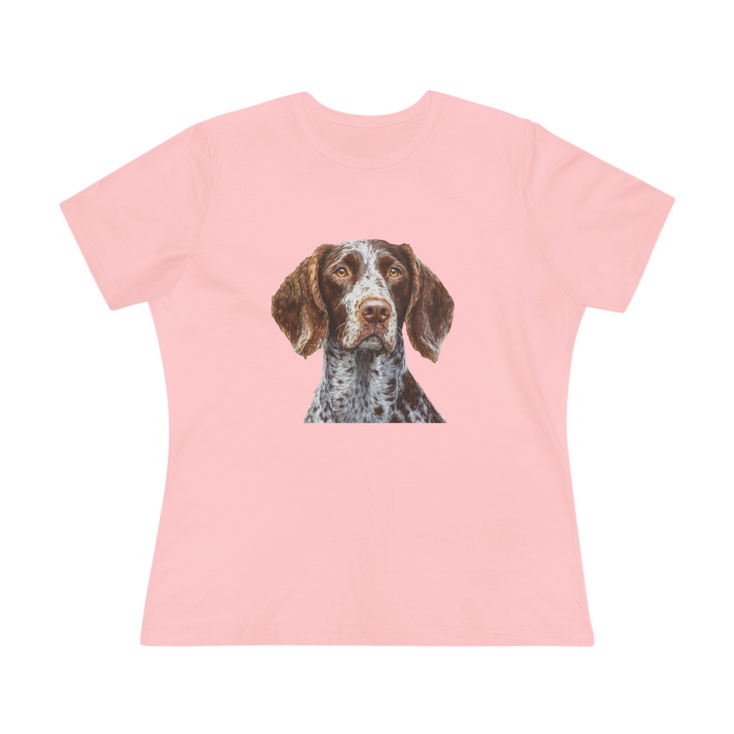 German Wirehaired Pointer Women's Relaxed Fit Cotton Tee