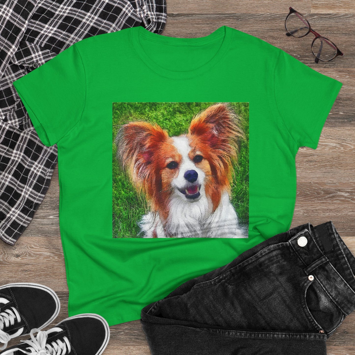 Papillon 'McQueen' Women's Midweight Cotton Tee