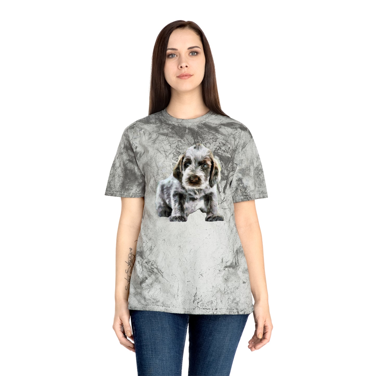 Spinone Italiano Unisex Cotton Color Blast T-Shirt