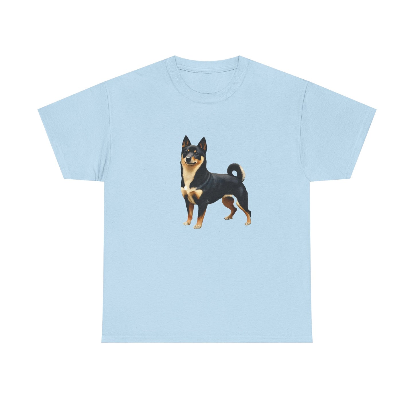 Black & Tan Shiba Inu - Unisex Heavy Cotton Tee