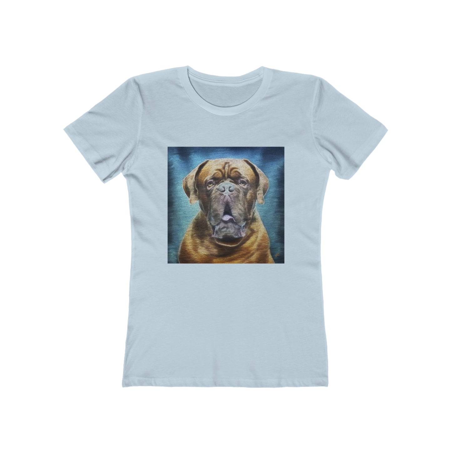Dogue de Bordeaux Women's Slim Fit Ringspun Cotton T-Shirt