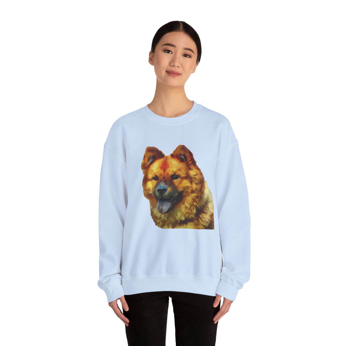Chow 'Chung' Unisex 50/50 Crewneck Sweatshirt