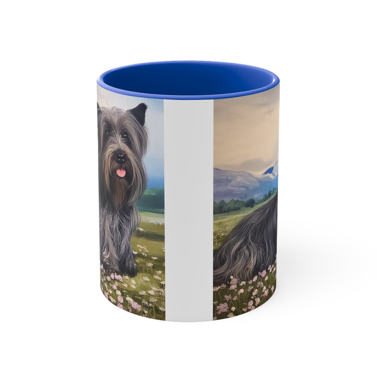 Skye Terrier 11oz Ceramic Accent Mug