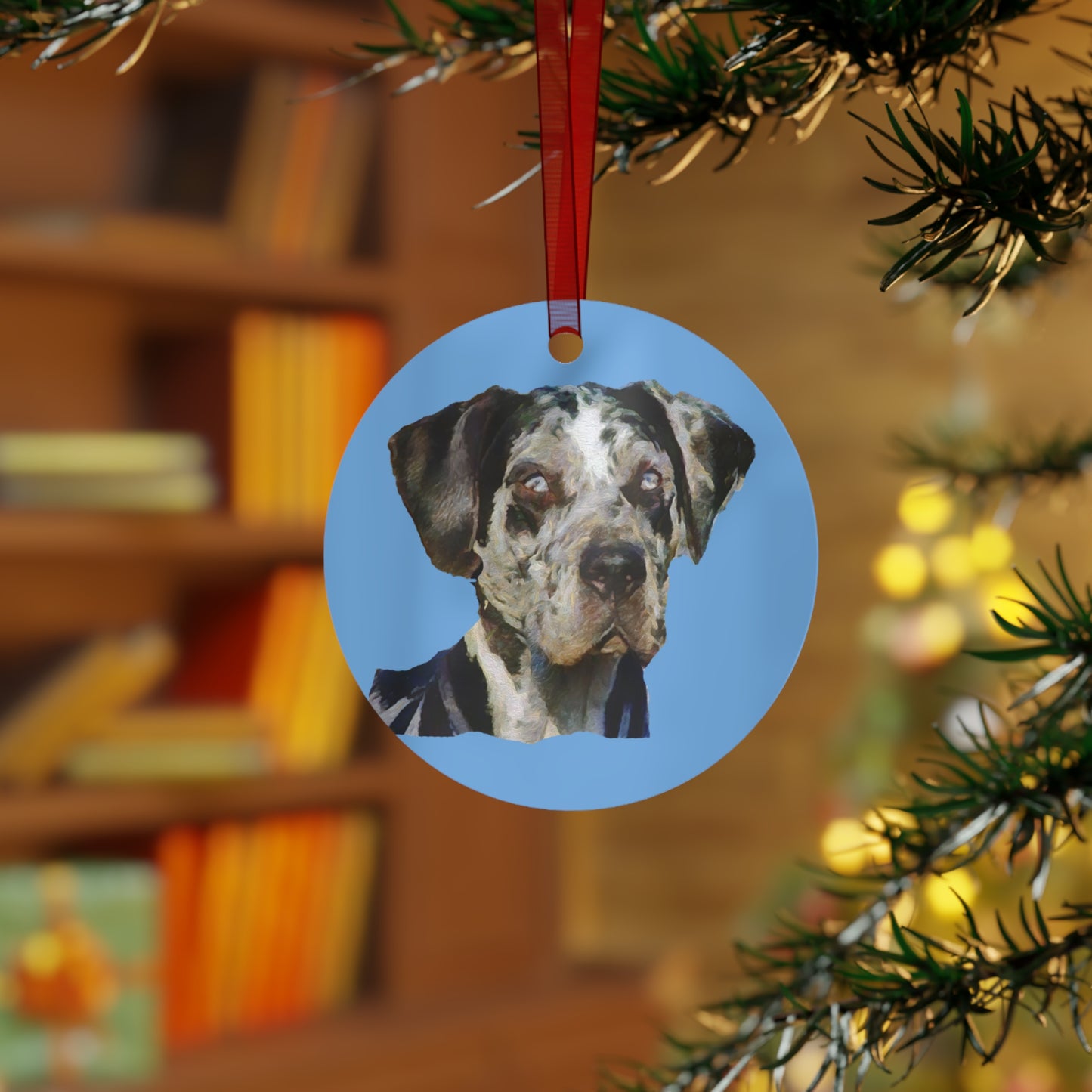 American Leopard Hound Metal Ornaments: A Luxurious Tribute