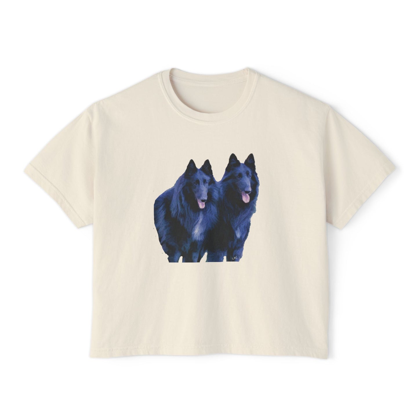 Belgian Shepherd Women's Oversized Boxy Tee