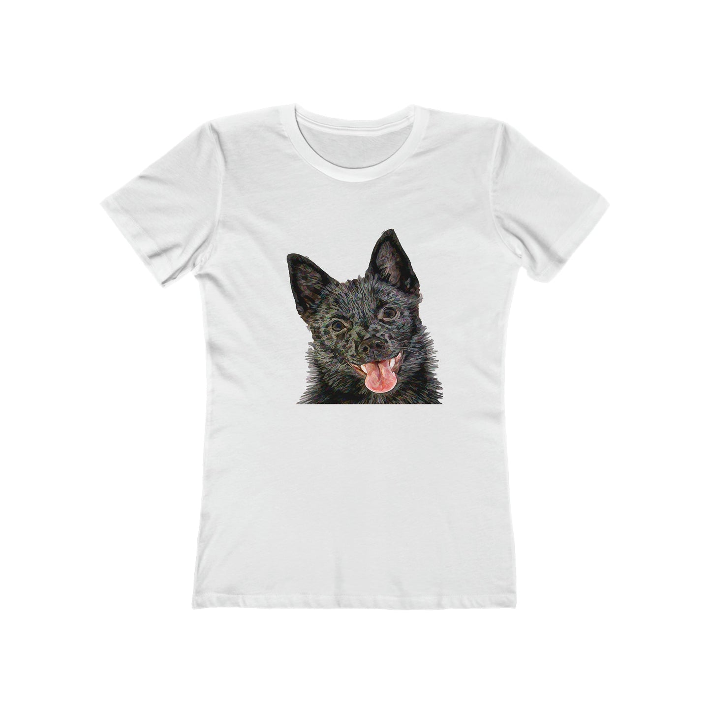 Schipperke - - Women's Slim Fit Ringspun Cotton T-Shirt