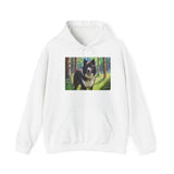 Karelian Bear Dog Unisex Cozy Hooded Sweatshirt