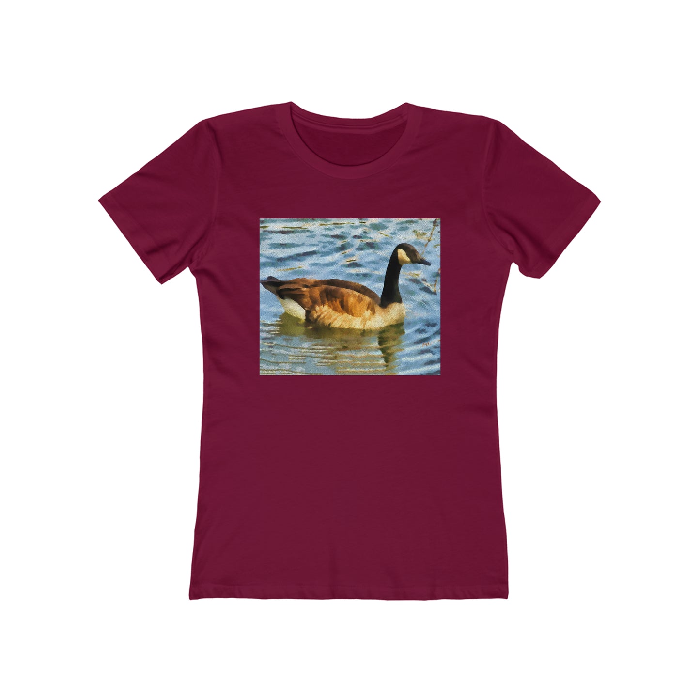 Canadian Goose - Women's Slim Fit Ringspun Cotton T-Shirt
