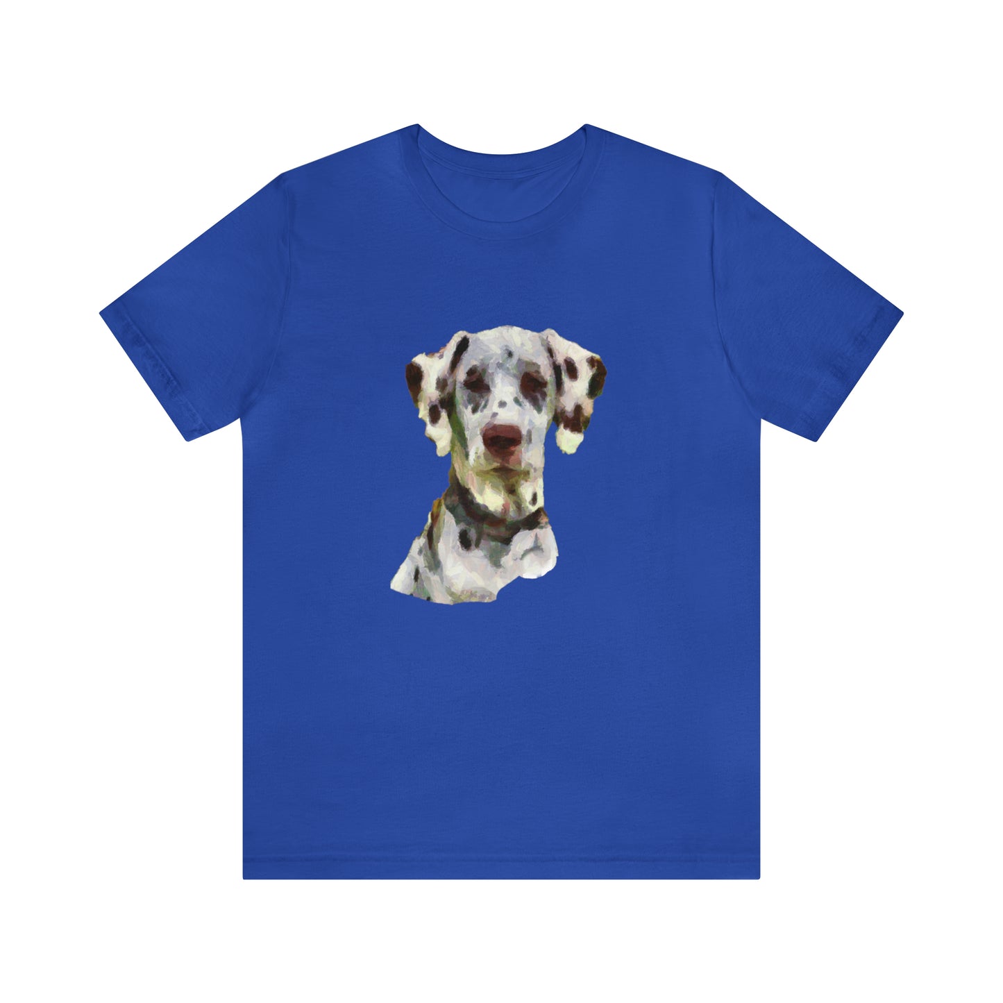 Dalmatian 'Impressionistic' - - Classic Jersey Short Sleeve Tee