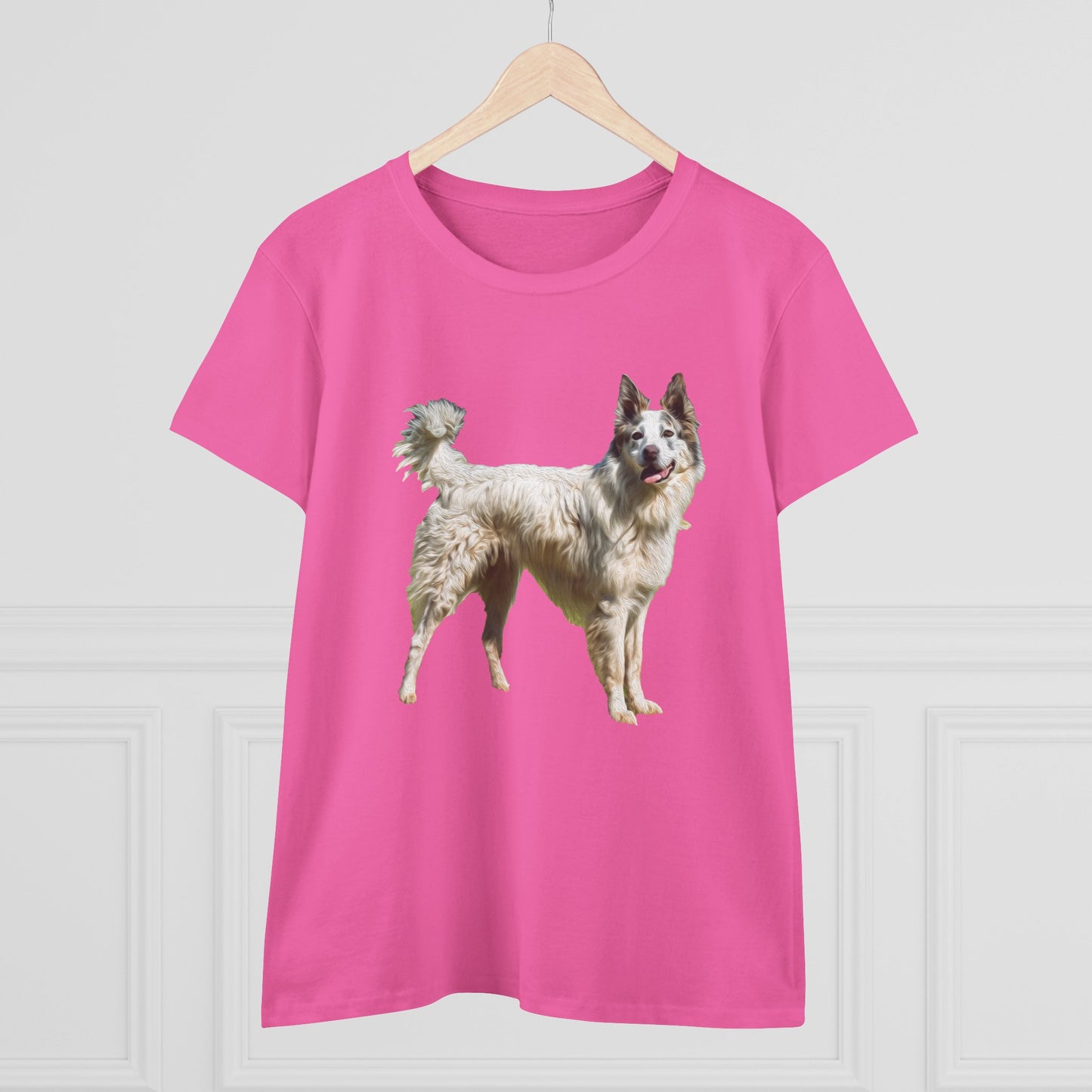 Pyrenean Shepherd Women's Midweight Cotton Tee