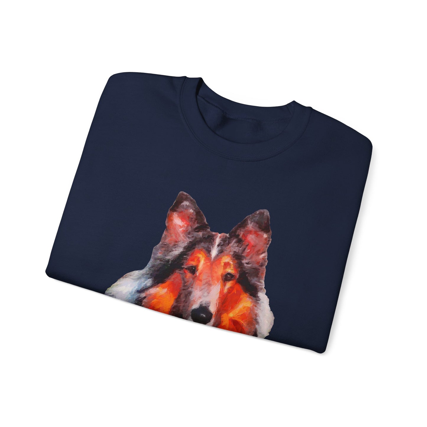 Rough Coated Collie - Cozy Companion Crewneck Sweatshirt