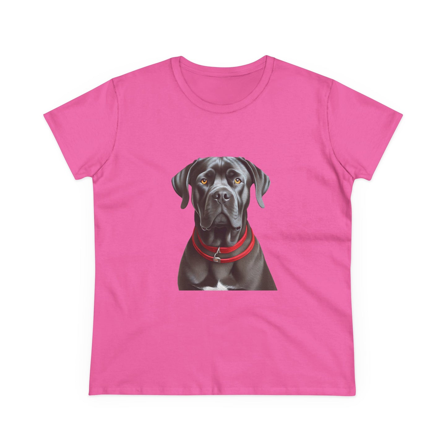 Cane Corso Women's Midweight Cotton Tee: The Comfiest Style Upgrade!