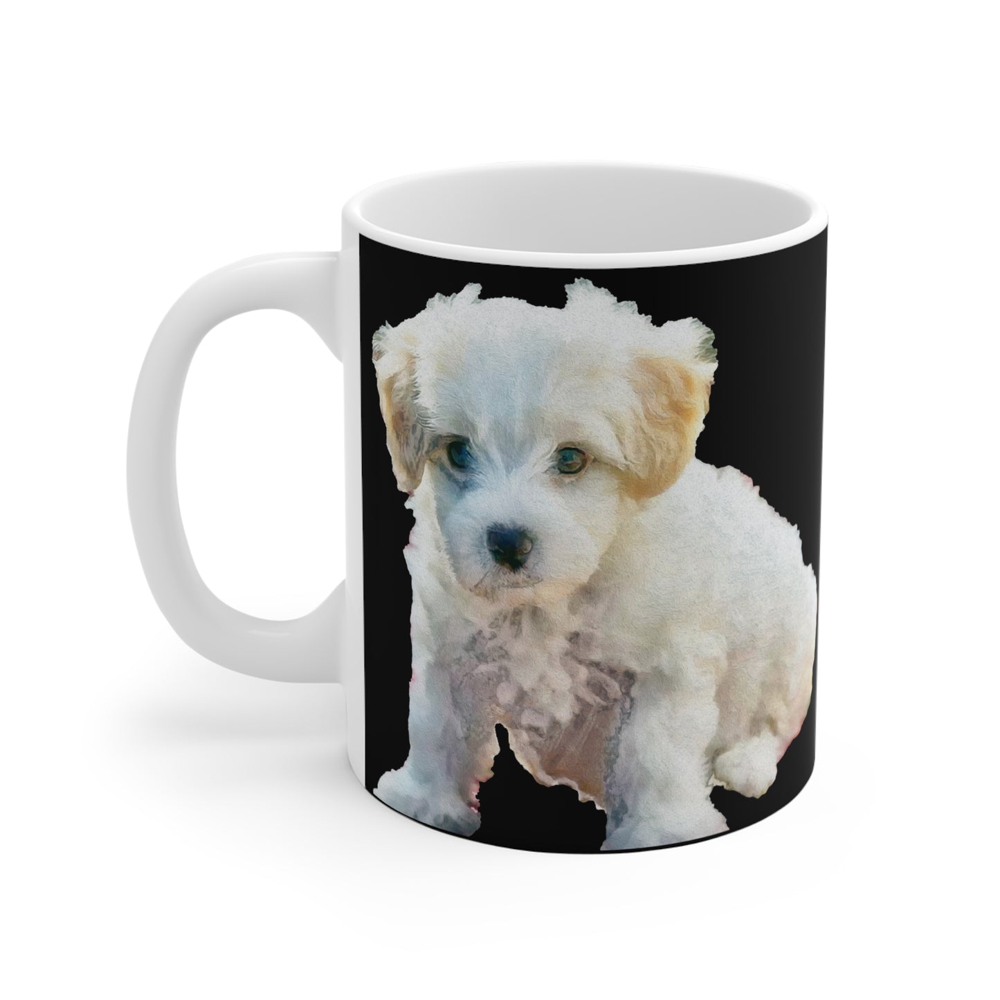 Bichon Frise Ceramic Mug – 11oz Delight