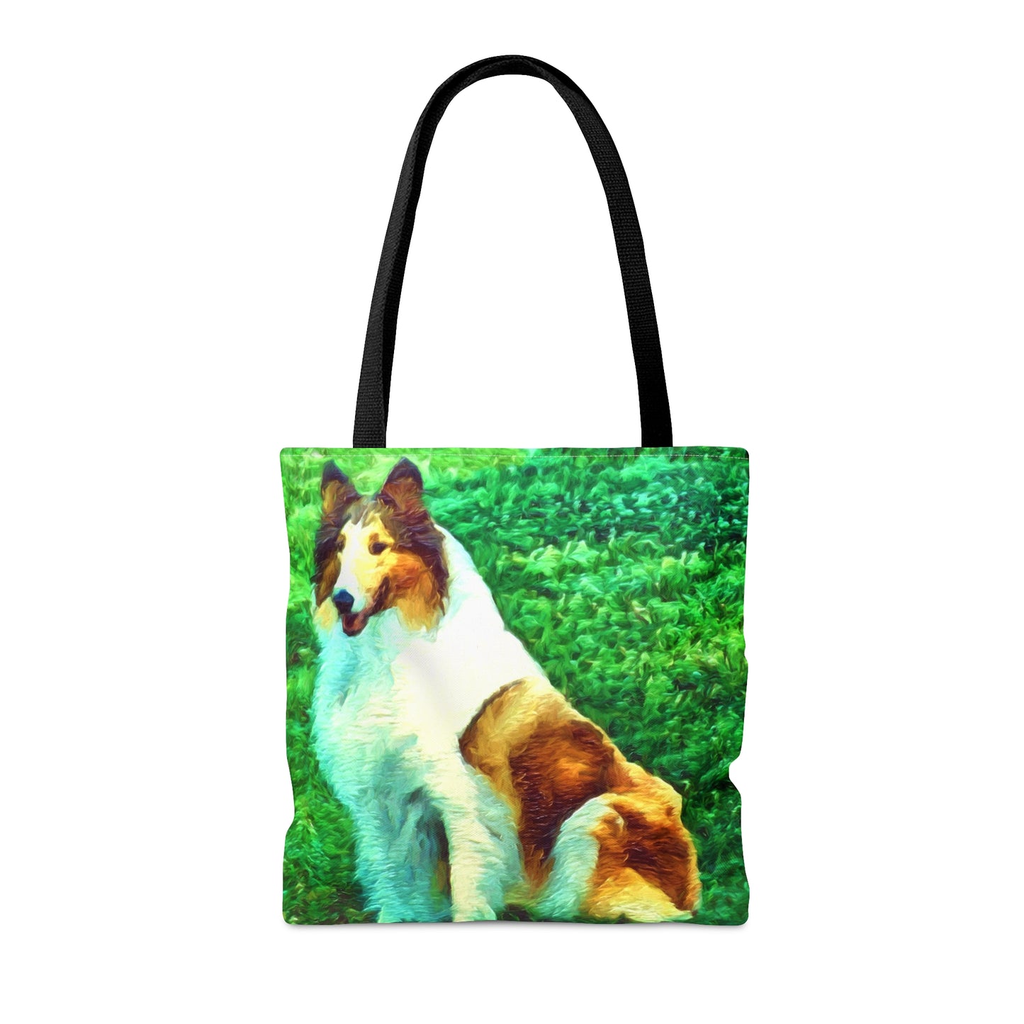 Rough Coated Collie "Ramsey" Tote Bag